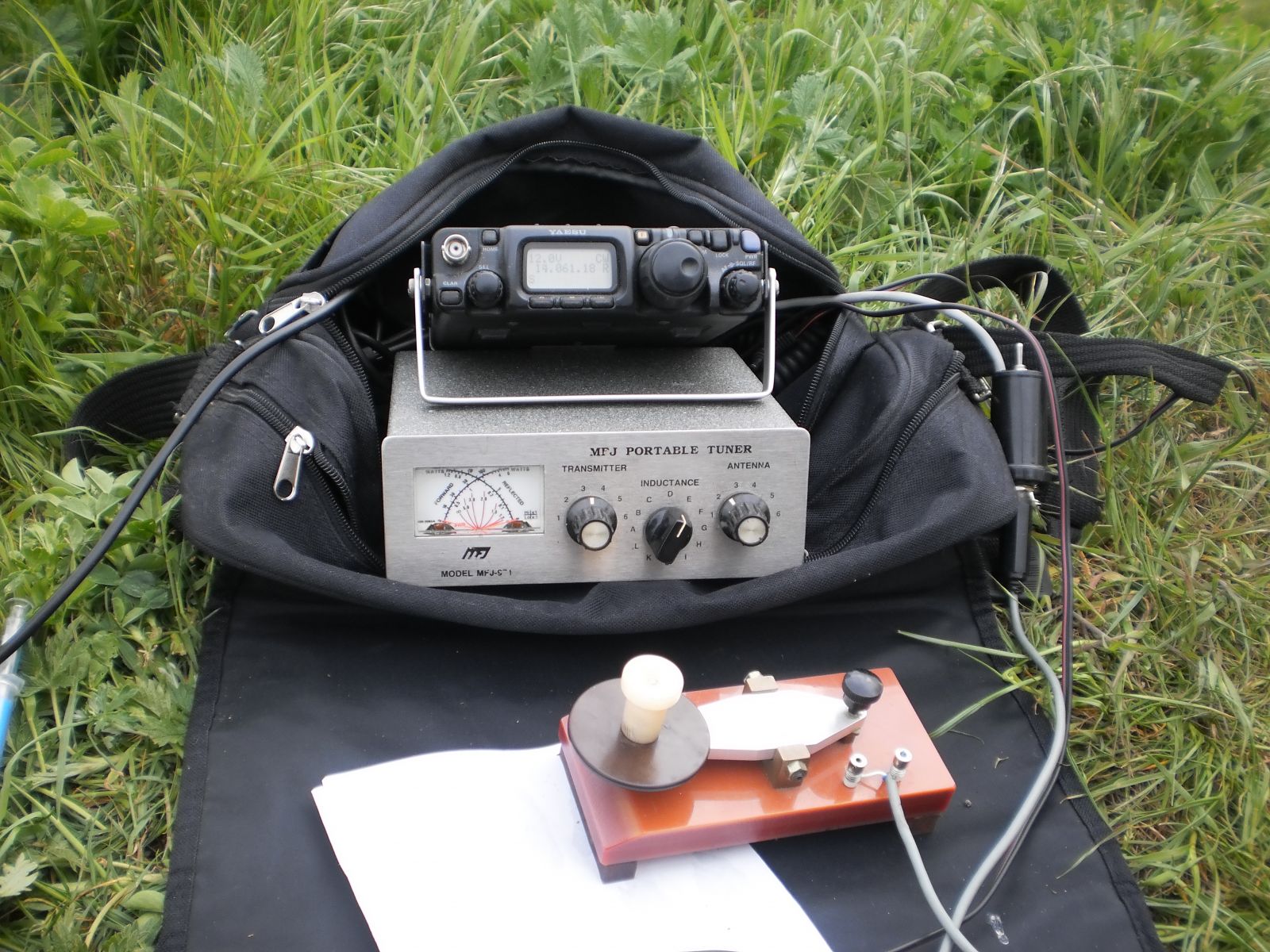 MY QRP station Portable F5RLW