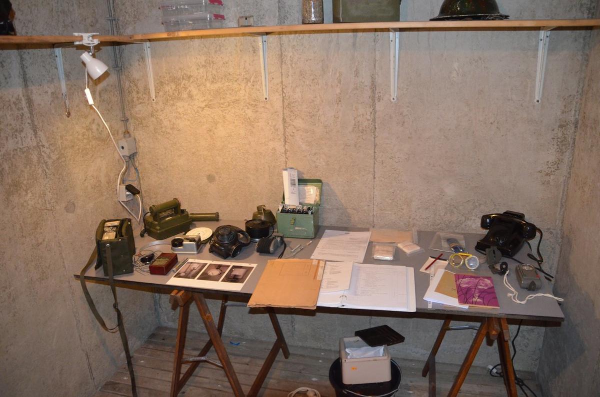 Civil Defence Shelter - internal view