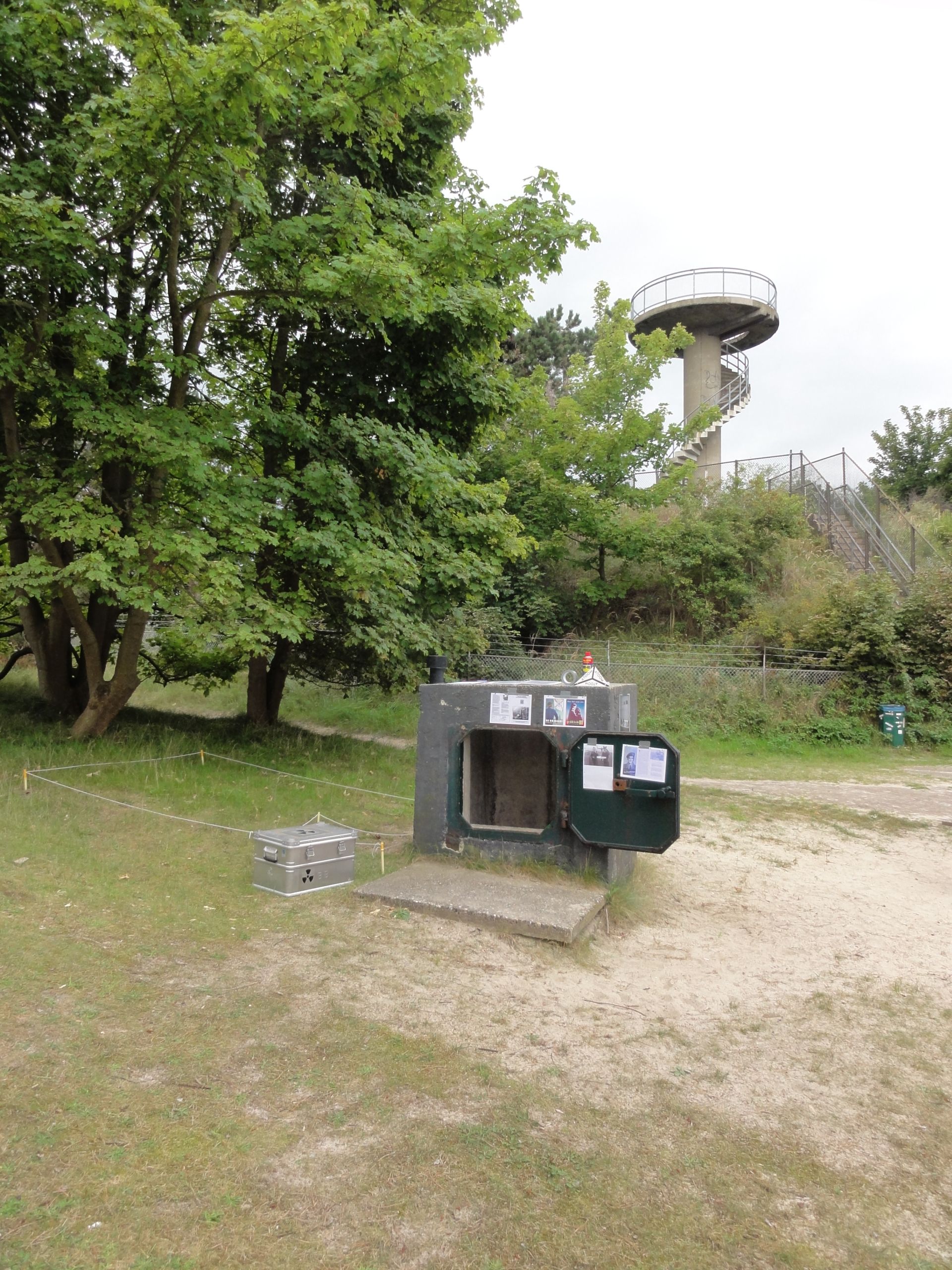 Shelter and tower